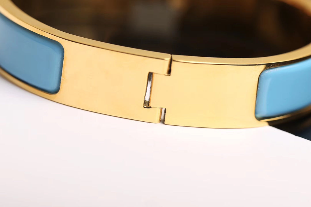 [Glow Muse]H CLOUD BLUE BRACELET GOLD DIAMOND