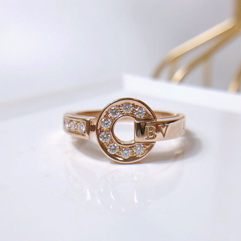 [Glow Muse]DREAM RING DIAMOND PINK GOLD