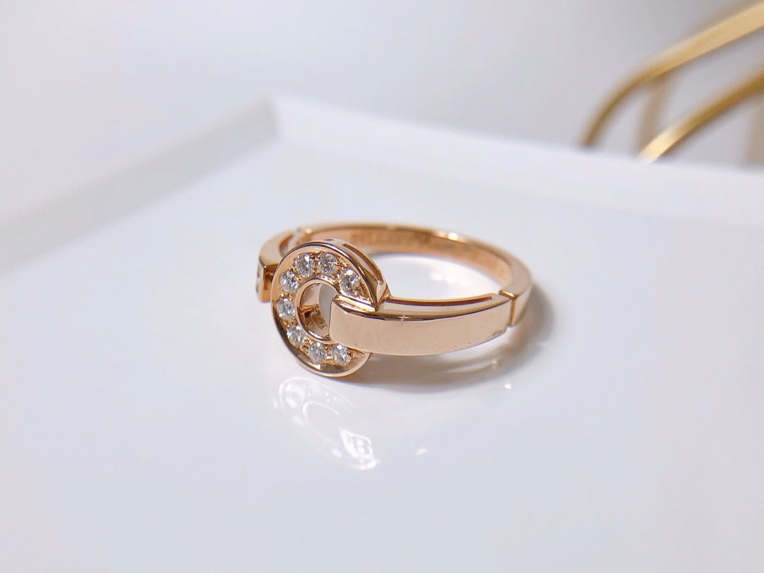 [Glow Muse]DREAM RING DIAMOND PINK GOLD