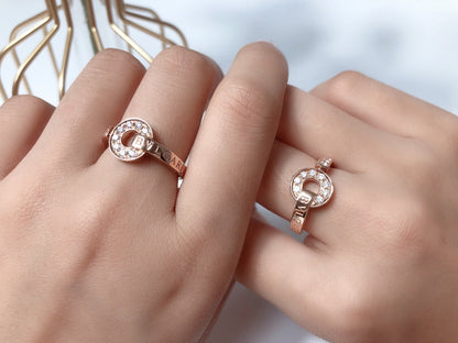 [Glow Muse]DREAM RING DIAMOND PINK GOLD