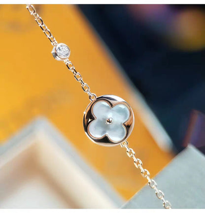 [Glow Muse]SUN MOP GOLD 1 DIAMOND NECKLACE