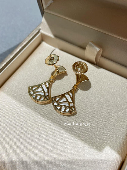 [Glow Muse]DREAM MOP 1 DIAMOND EARRINGS