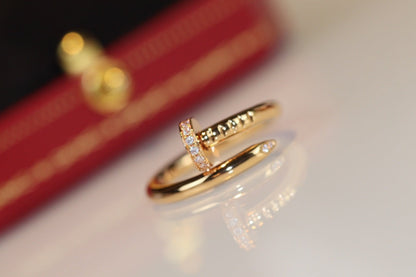 [Glow Muse]JUSTE RING 2.65MM GOLD DIAMOND