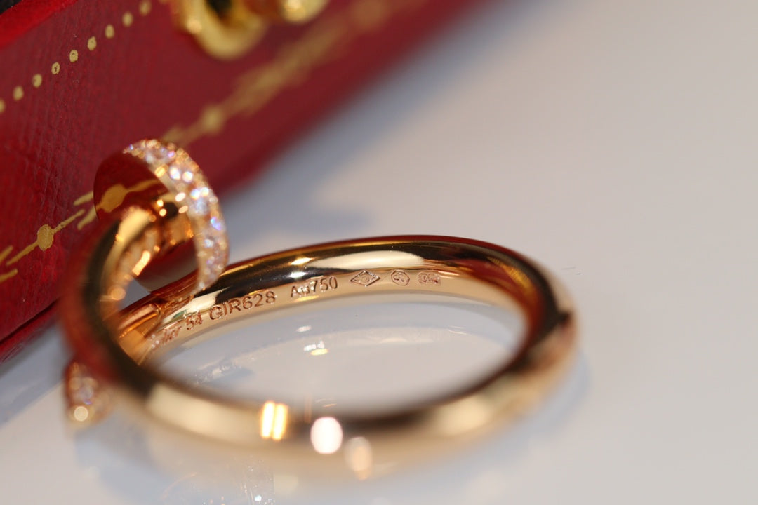 [Glow Muse]JUSTE RING 2.65MM GOLD DIAMOND