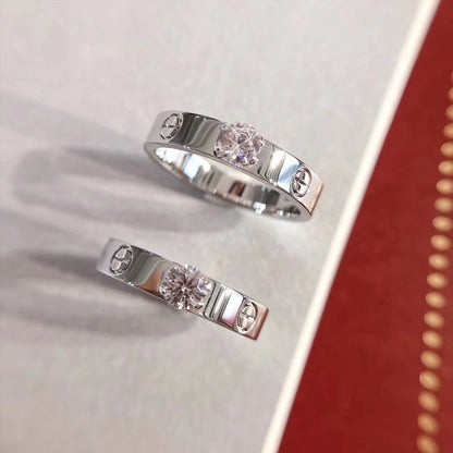 [Glow Muse]LOVE RING 3.6MM 1 BIG DIAMOND