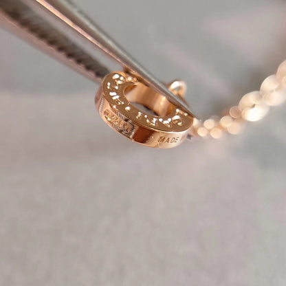 [Glow Muse]ZERO 1 NECKLACE PINK GOLD