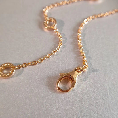[Glow Muse]ZERO 1 NECKLACE PINK GOLD