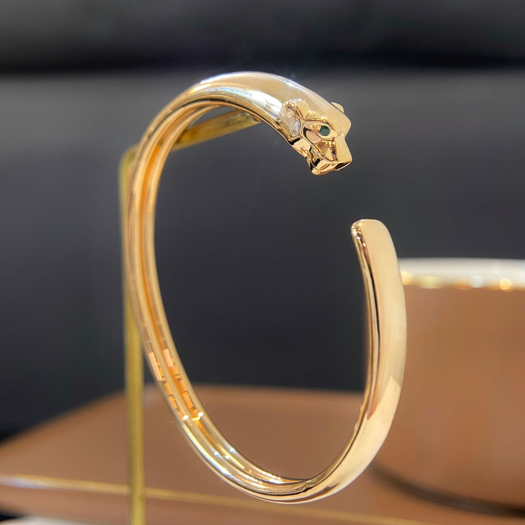 [Glow Muse]PANTHERE GOLD OPEN BRACELET