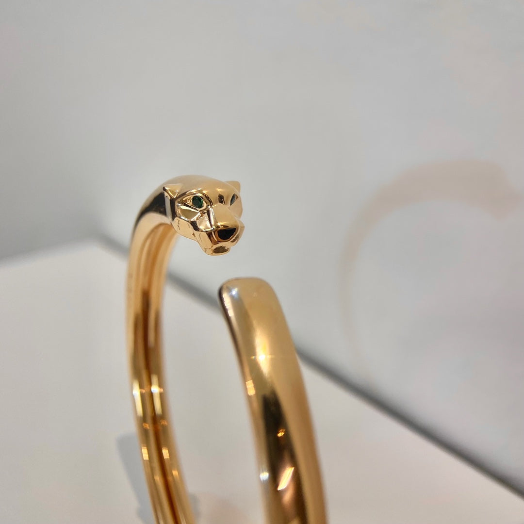 [Glow Muse]PANTHERE GOLD OPEN BRACELET