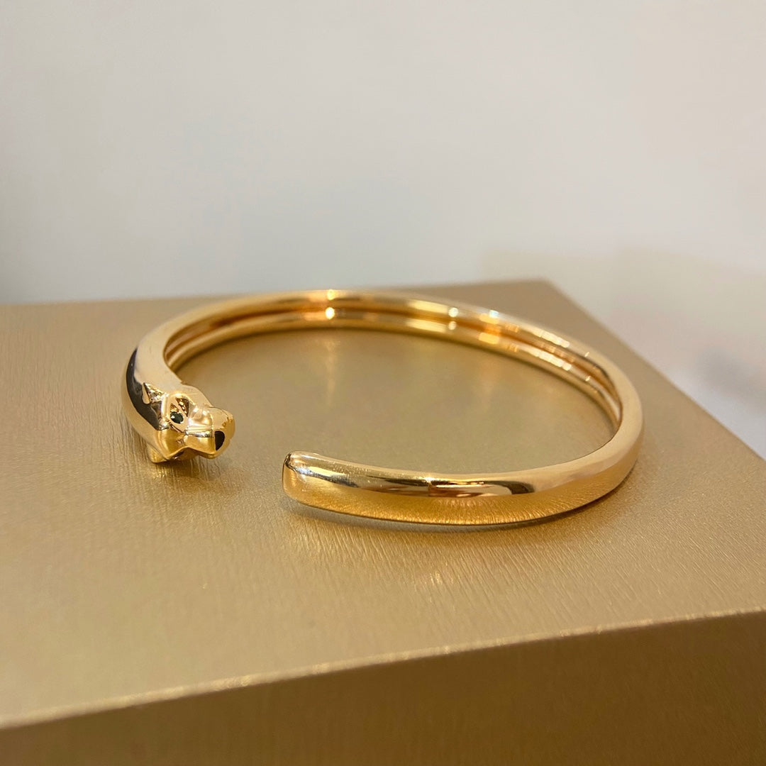 [Glow Muse]PANTHERE GOLD OPEN BRACELET