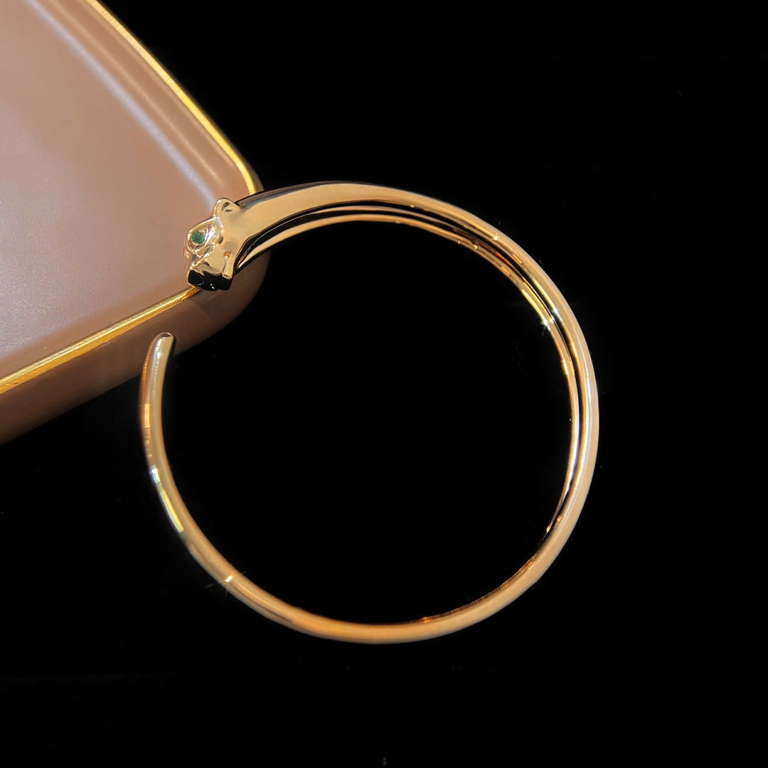 [Glow Muse]PANTHERE GOLD OPEN BRACELET