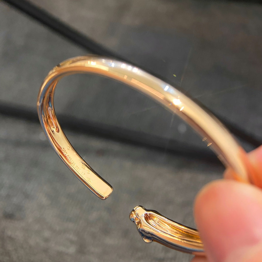 [Glow Muse]PANTHERE GOLD OPEN BRACELET