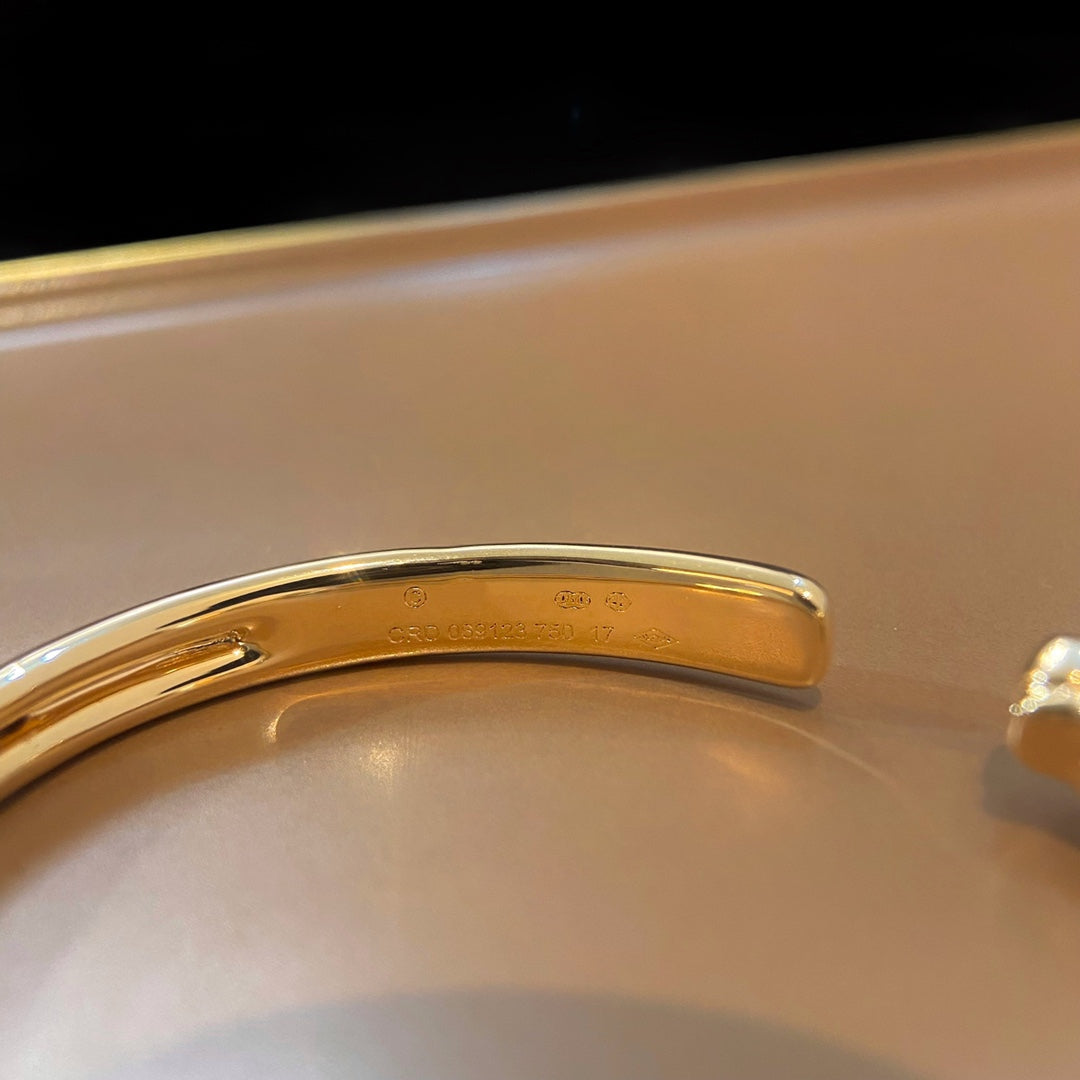 [Glow Muse]PANTHERE GOLD OPEN BRACELET