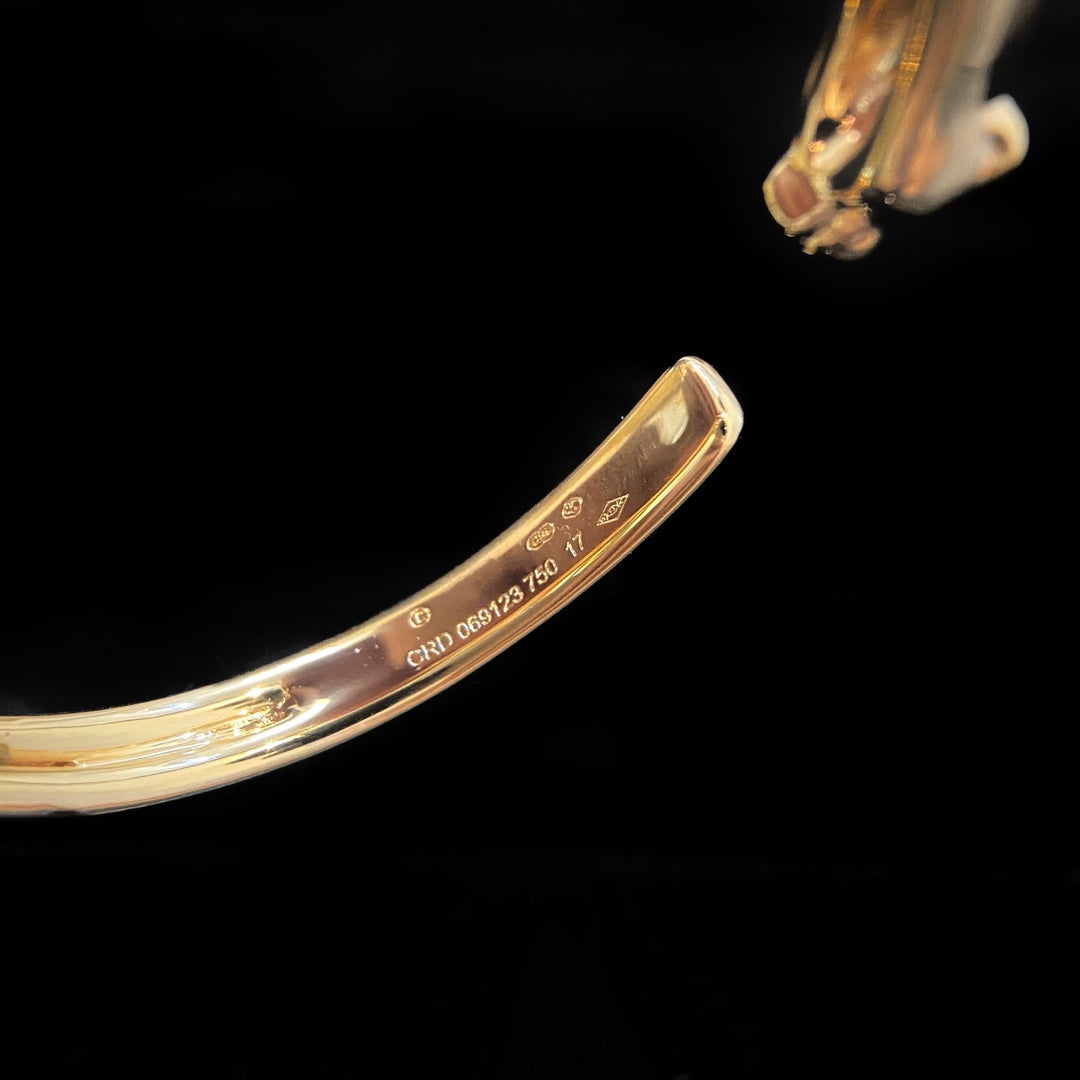 [Glow Muse]PANTHERE GOLD OPEN BRACELET