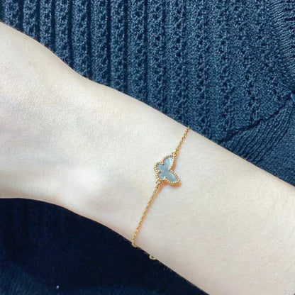 [Glow Muse]BUTTERFLY DARK MOP BUTTERFLY BRACELET