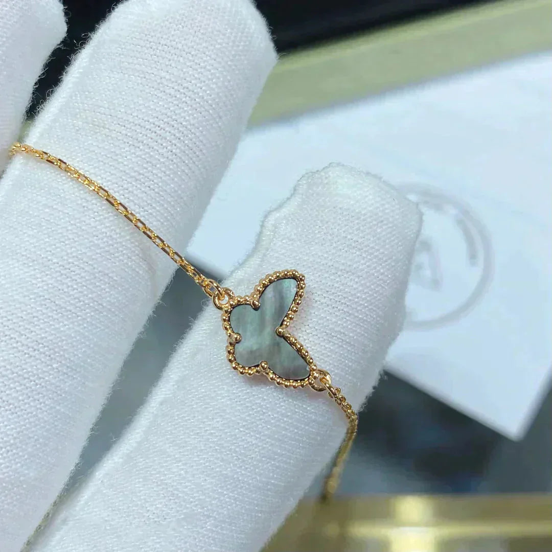 [Glow Muse]BUTTERFLY DARK MOP BUTTERFLY BRACELET
