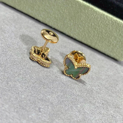 [Glow Muse]BUTTERFLY DARK MOP  EARRINGS