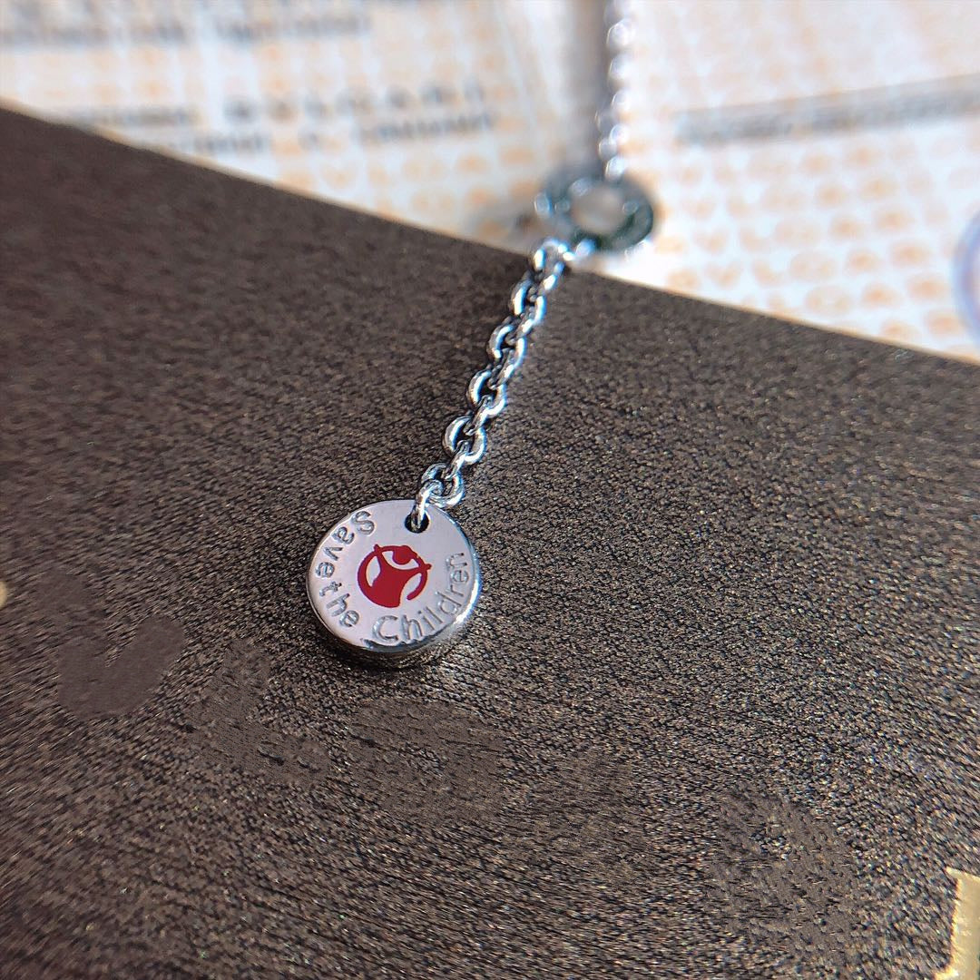[Glow Muse]ZERO 1 BLACK CERAMIC SILVER NECKLACE
