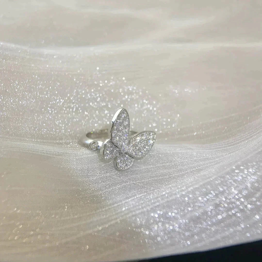 [Glow Muse]BUTTERFLY DIAMOND RING