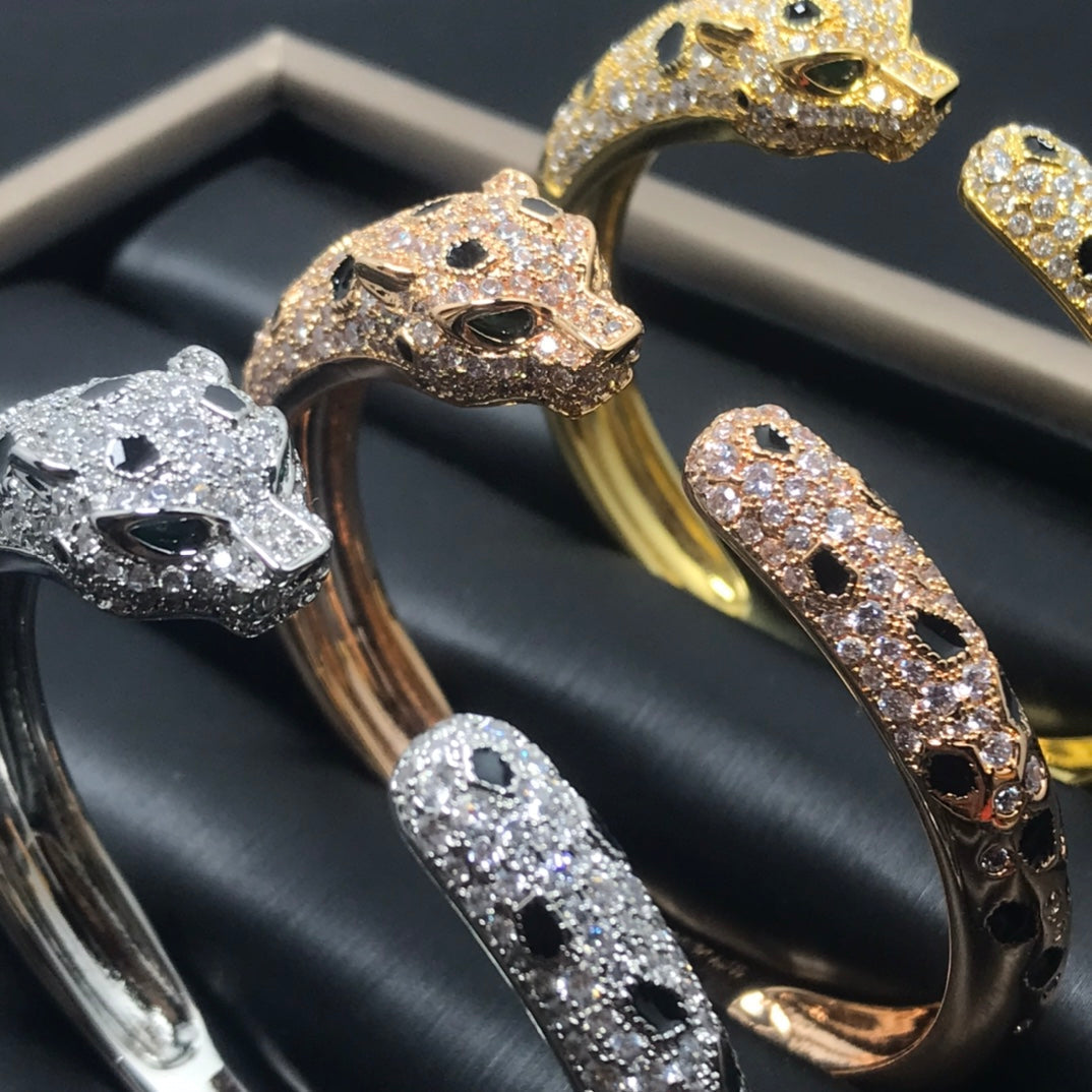[Glow Muse]PANTHERE BIG BRACELET DIAMONDS