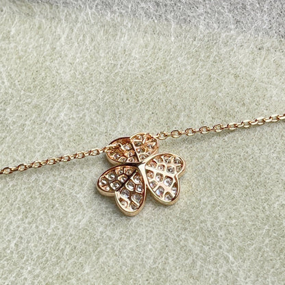 [Glow Muse]FLOWER DIAMOND NECKLACE