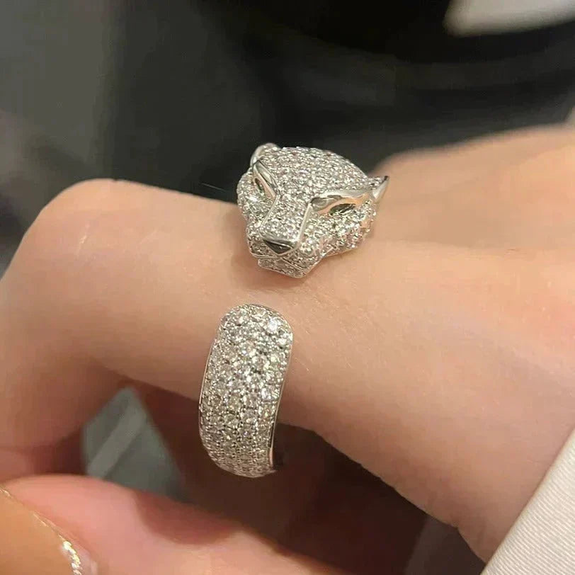 [Glow Muse]PANTHERE 5.5MM ALL DIAMOND RING
