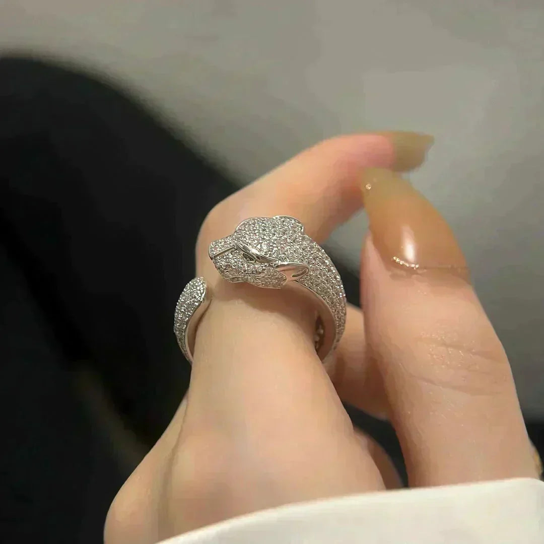 [Glow Muse]PANTHERE 5.5MM ALL DIAMOND RING