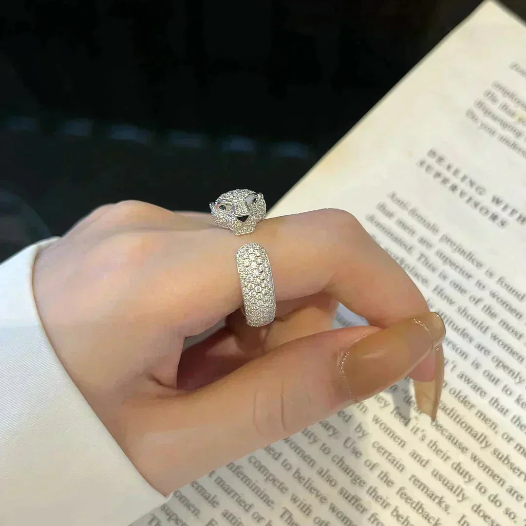 [Glow Muse]PANTHERE 5.5MM ALL DIAMOND RING