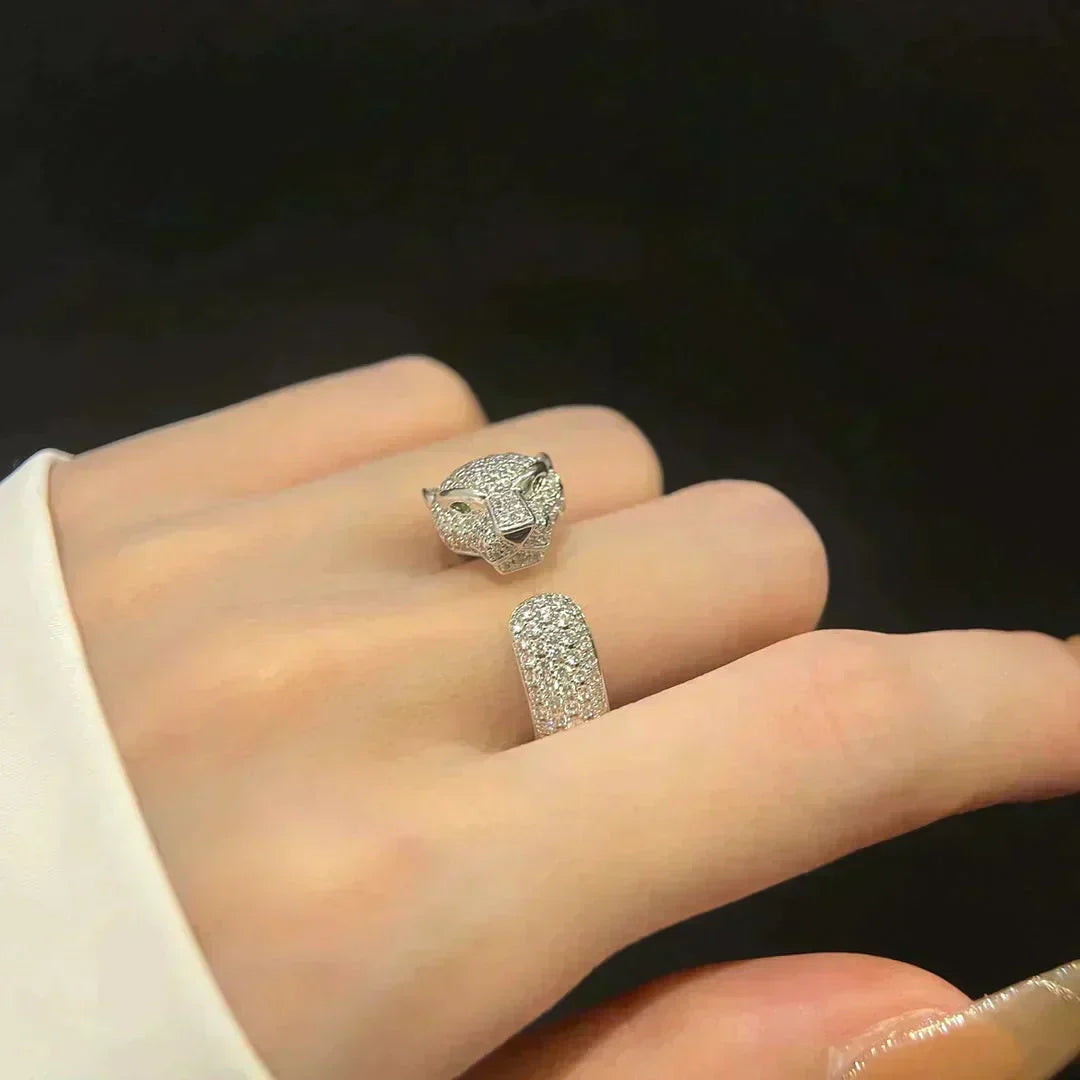 [Glow Muse]PANTHERE 5.5MM ALL DIAMOND RING