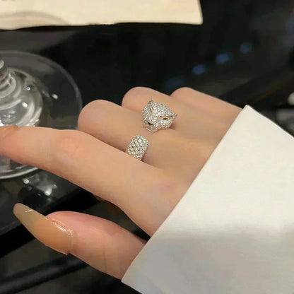 [Glow Muse]PANTHERE 5.5MM ALL DIAMOND RING