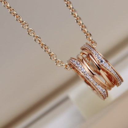 [Glow Muse]ZERO 1 PINK GOLD NECKLACE