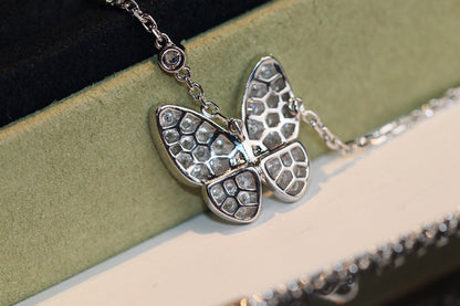 [Glow Muse]BUTTERFLY DIAMOND NECKLACE