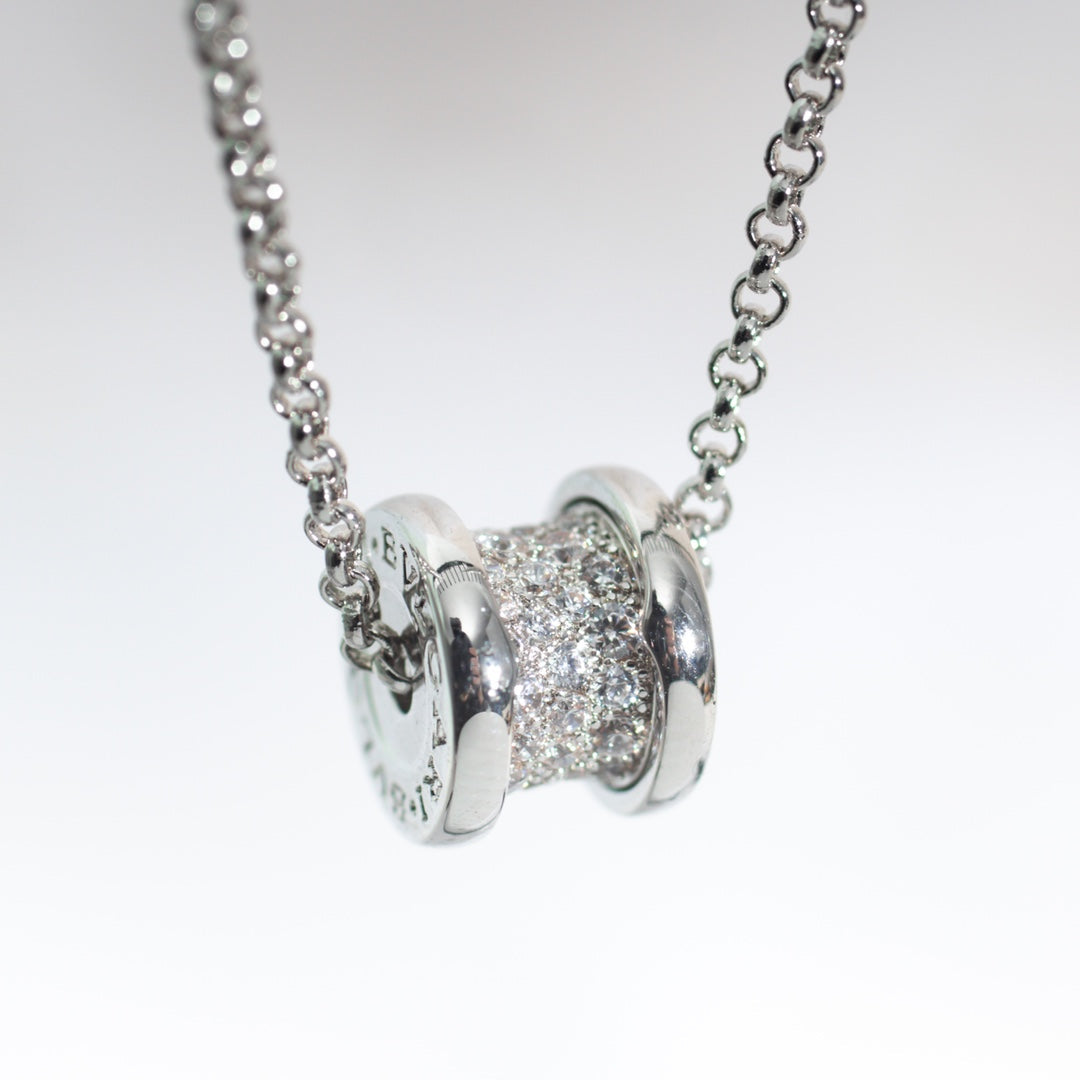 [Glow Muse]ZERO 1 SILVER DIAMOND NECKLACE