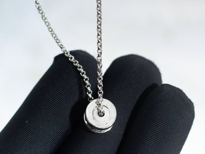 [Glow Muse]ZERO 1 SILVER DIAMOND NECKLACE
