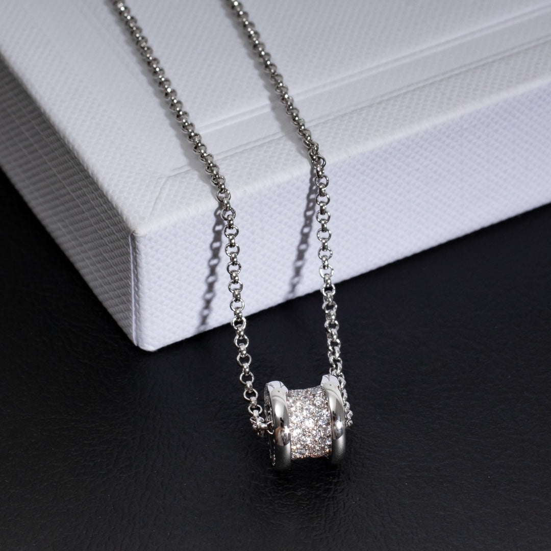 [Glow Muse]ZERO 1 SILVER DIAMOND NECKLACE