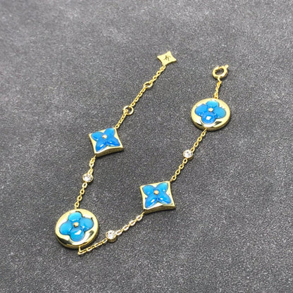[Glow Muse]STAR AND SUN TURQUOISE 4 MOTIFS 3 DIAMONDS