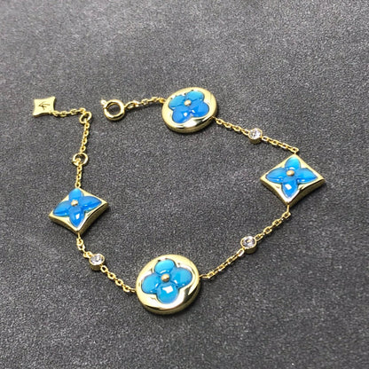 [Glow Muse]STAR AND SUN TURQUOISE 4 MOTIFS 3 DIAMONDS