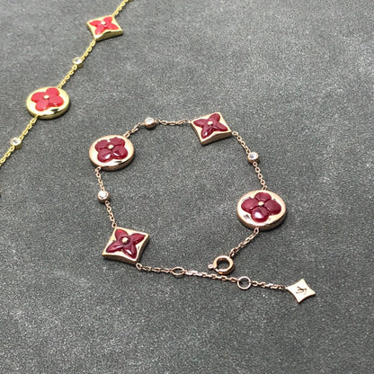 [Glow Muse]STAR AND SUN CARNELIAN 4 MOTIFS 3 DIAMONDS