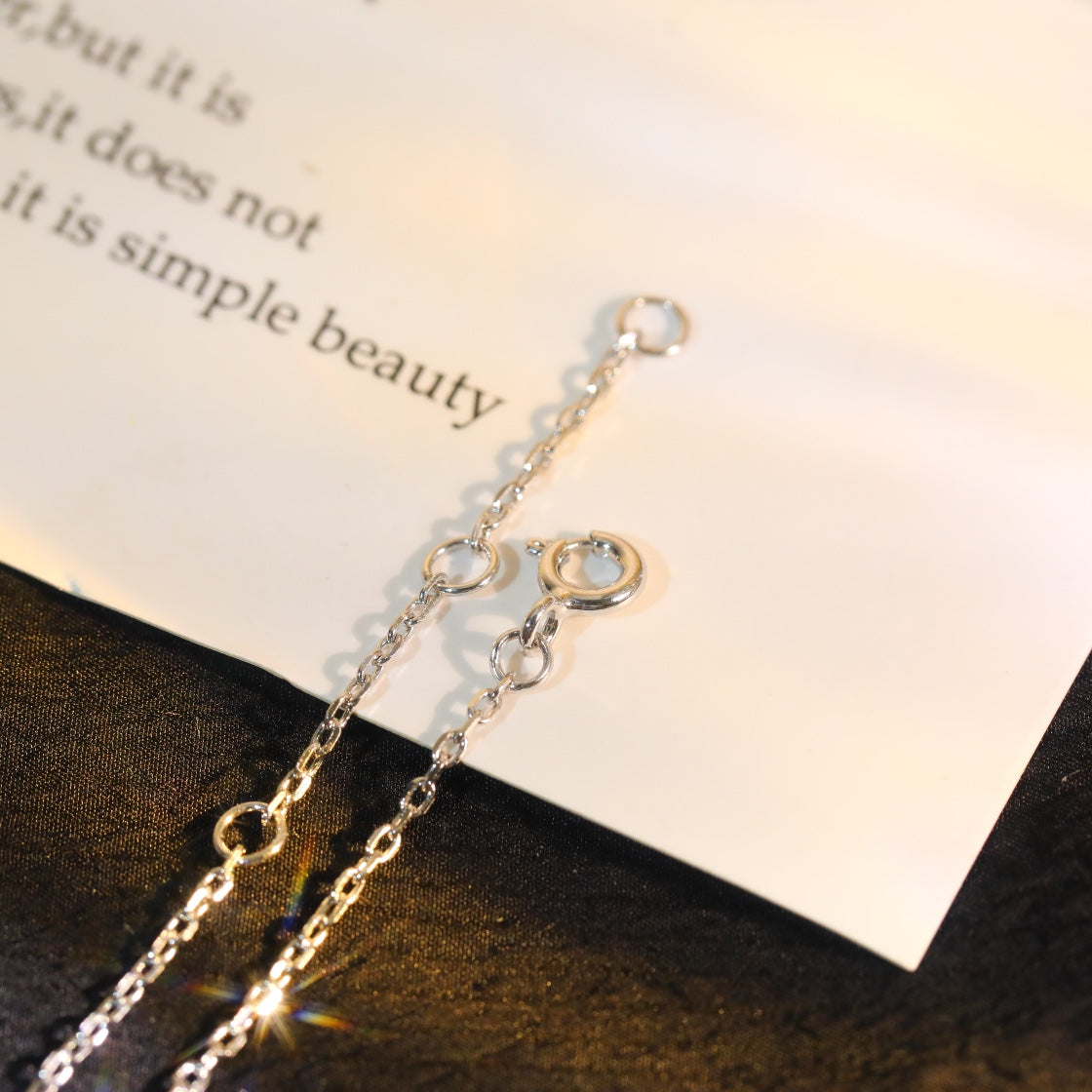 [Glow Muse]SUN MOTIF PINK MOP SILVER BRACELET