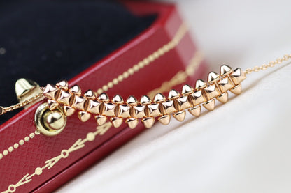 [Glow Muse]CLASH PINK GOLD NECKLACE