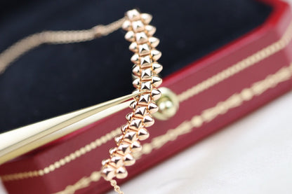 [Glow Muse]CLASH PINK GOLD NECKLACE