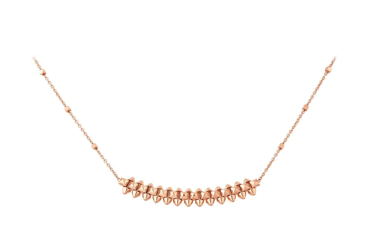 [Glow Muse]CLASH PINK GOLD NECKLACE