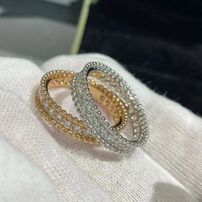 [Glow Muse]PERLEE DIAMOND ROSE GOLD RING