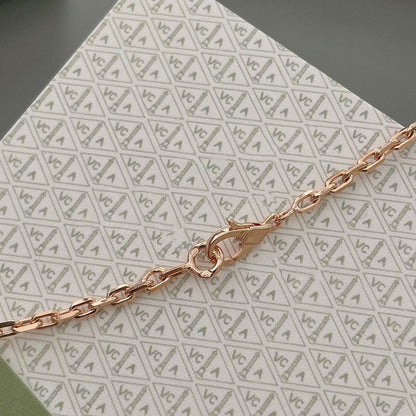 [Glow Muse]LUCKY SPRING 15 MOTIFS ROSE GOLD NECKLACE