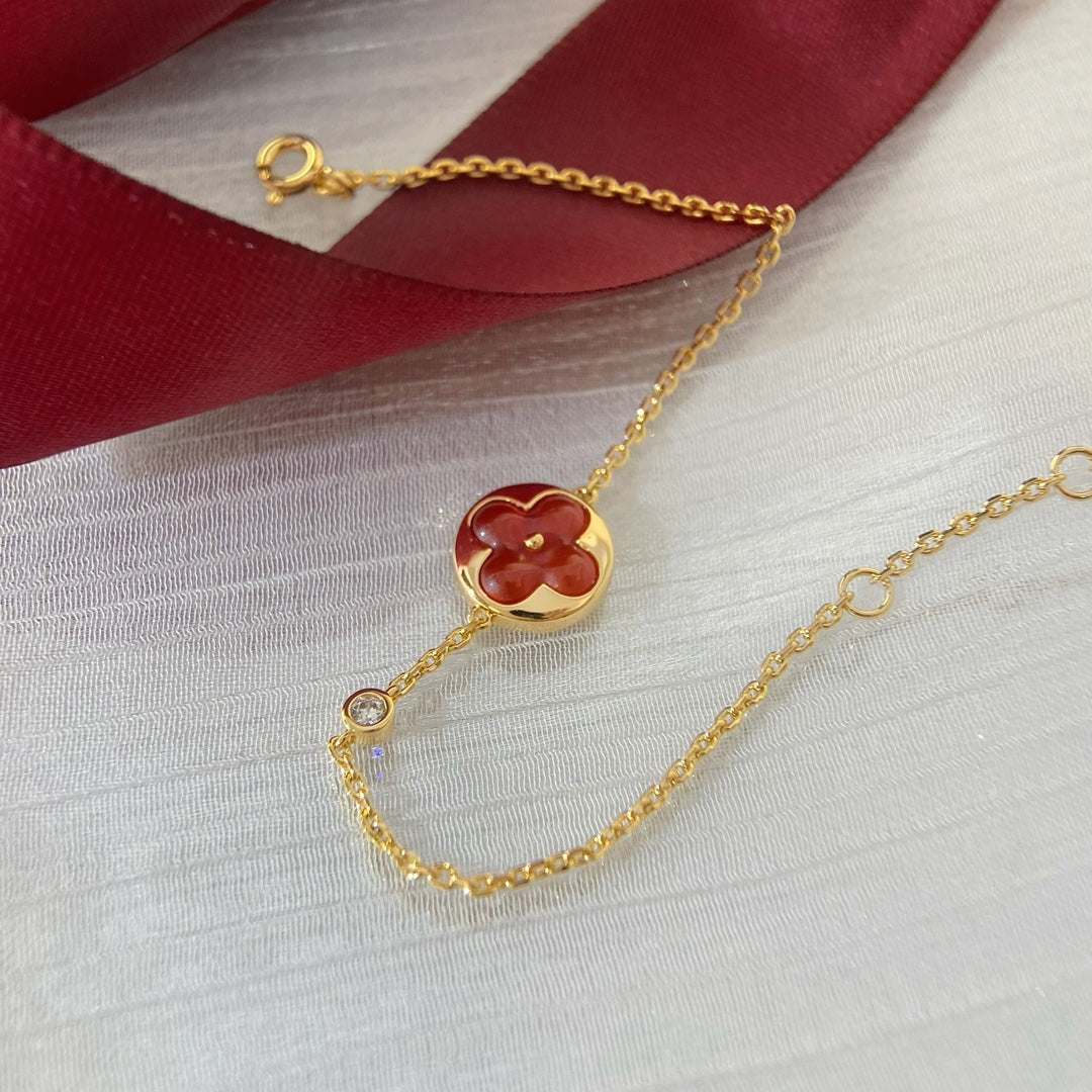 [Glow Muse]SUN PEDANT CARNELIAN BRACELET