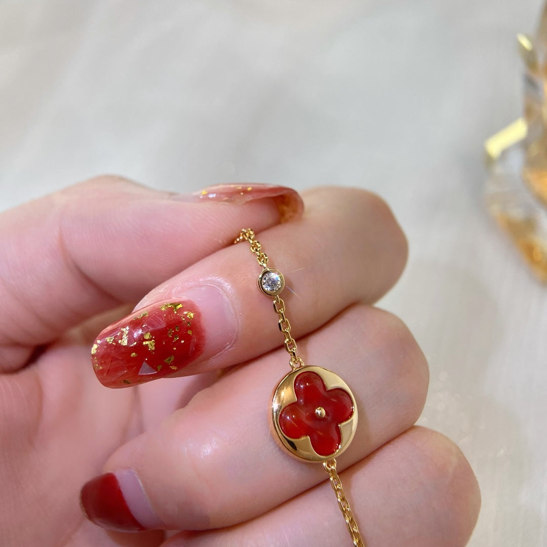 [Glow Muse]SUN PEDANT CARNELIAN BRACELET