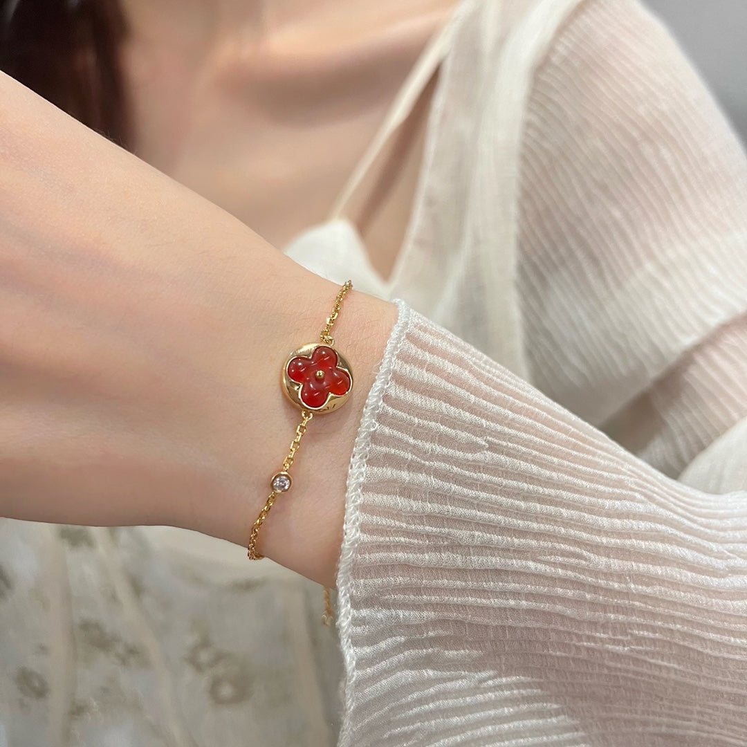 [Glow Muse]SUN PEDANT CARNELIAN BRACELET