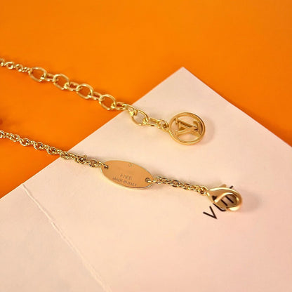 [Glow Muse]LOGO STAR MOTIF GOLD BRACELET