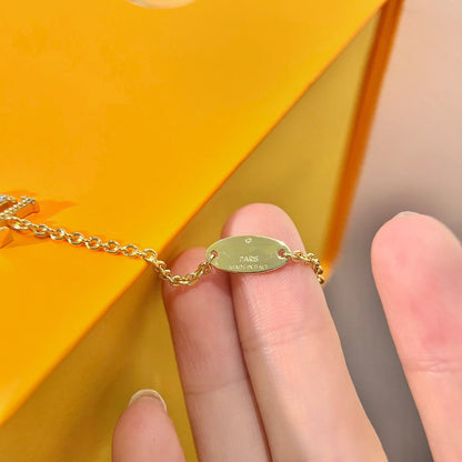 [Glow Muse]LOGO STAR MOTIF GOLD BRACELET