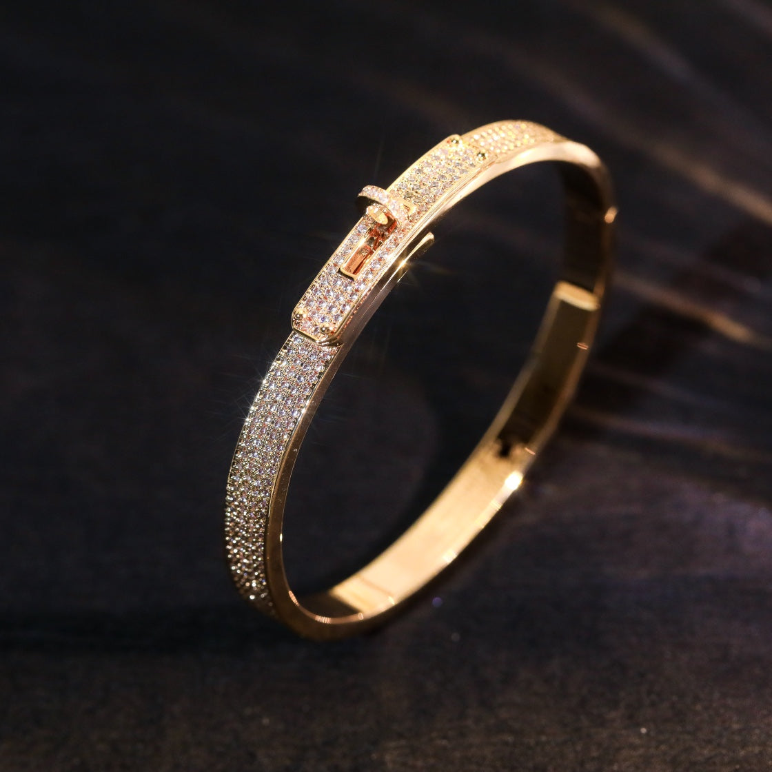 [Glow Muse]KELLY BRACELET DIAMOND PAVED